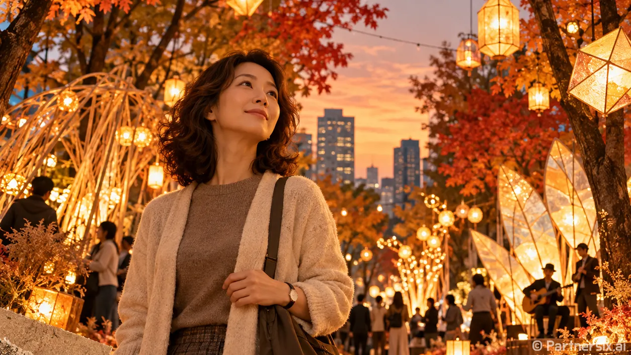 구미 가을밤 빛과 음악