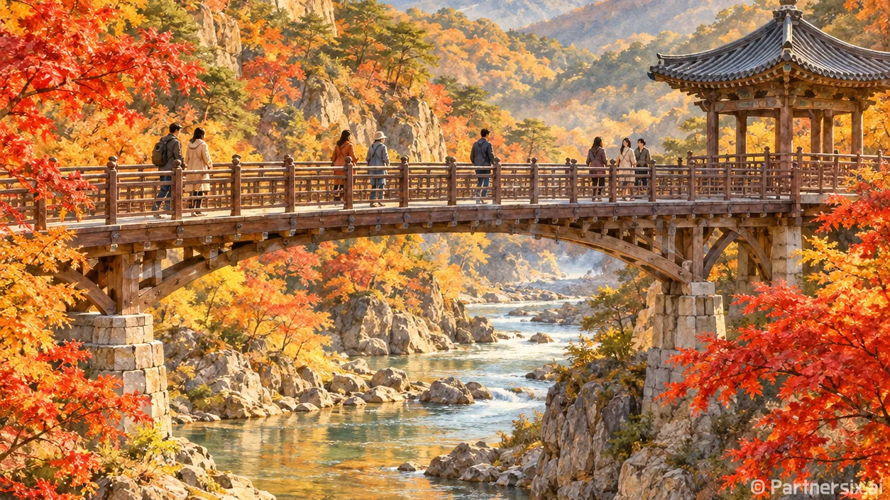 낙동강 위를 걷는 선유교
