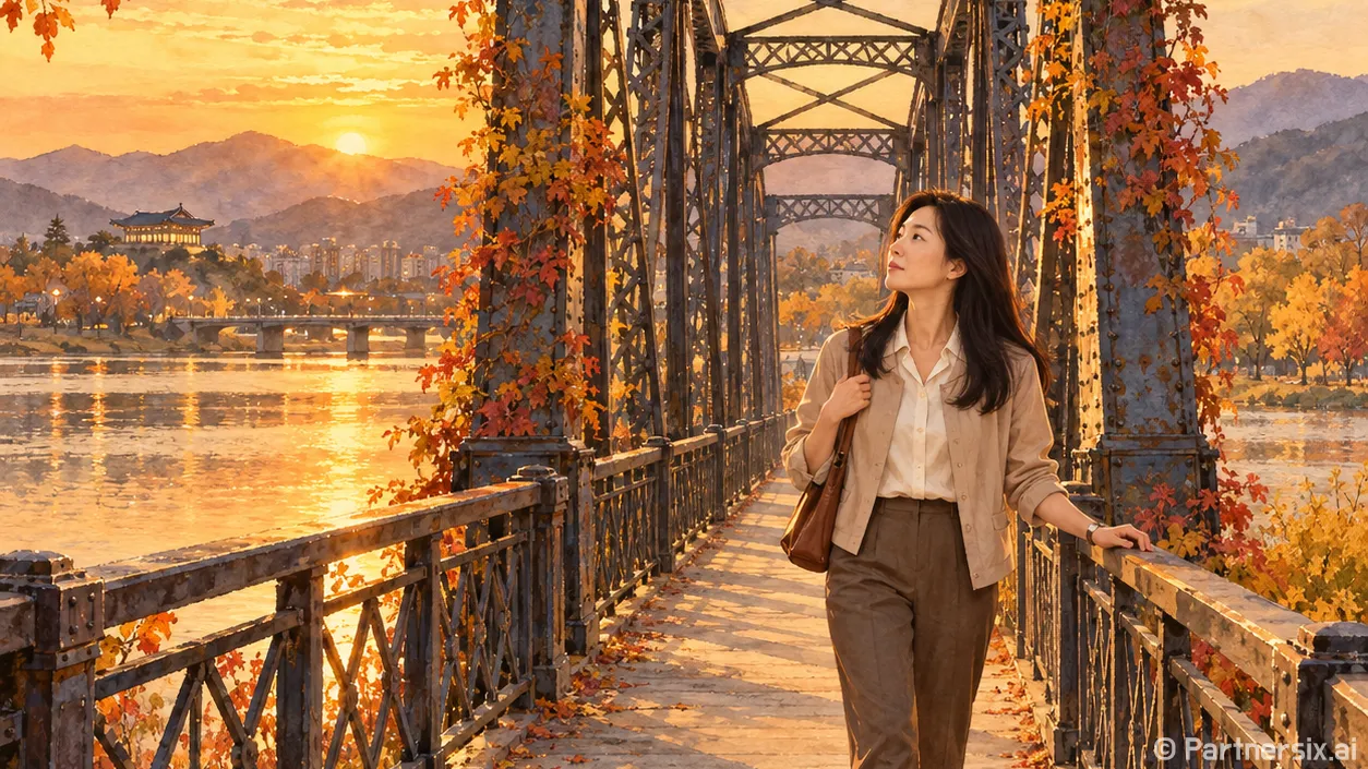 철교 위에 새긴 호…