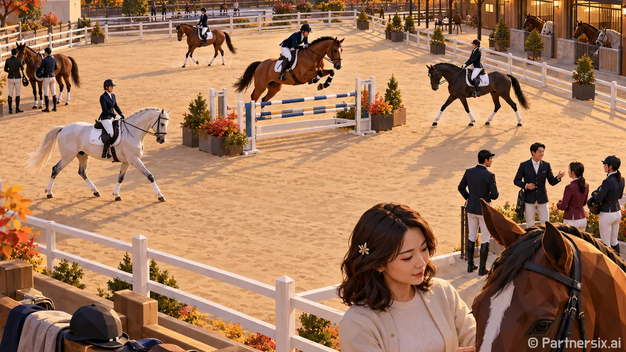 구미 달구는 승마 …