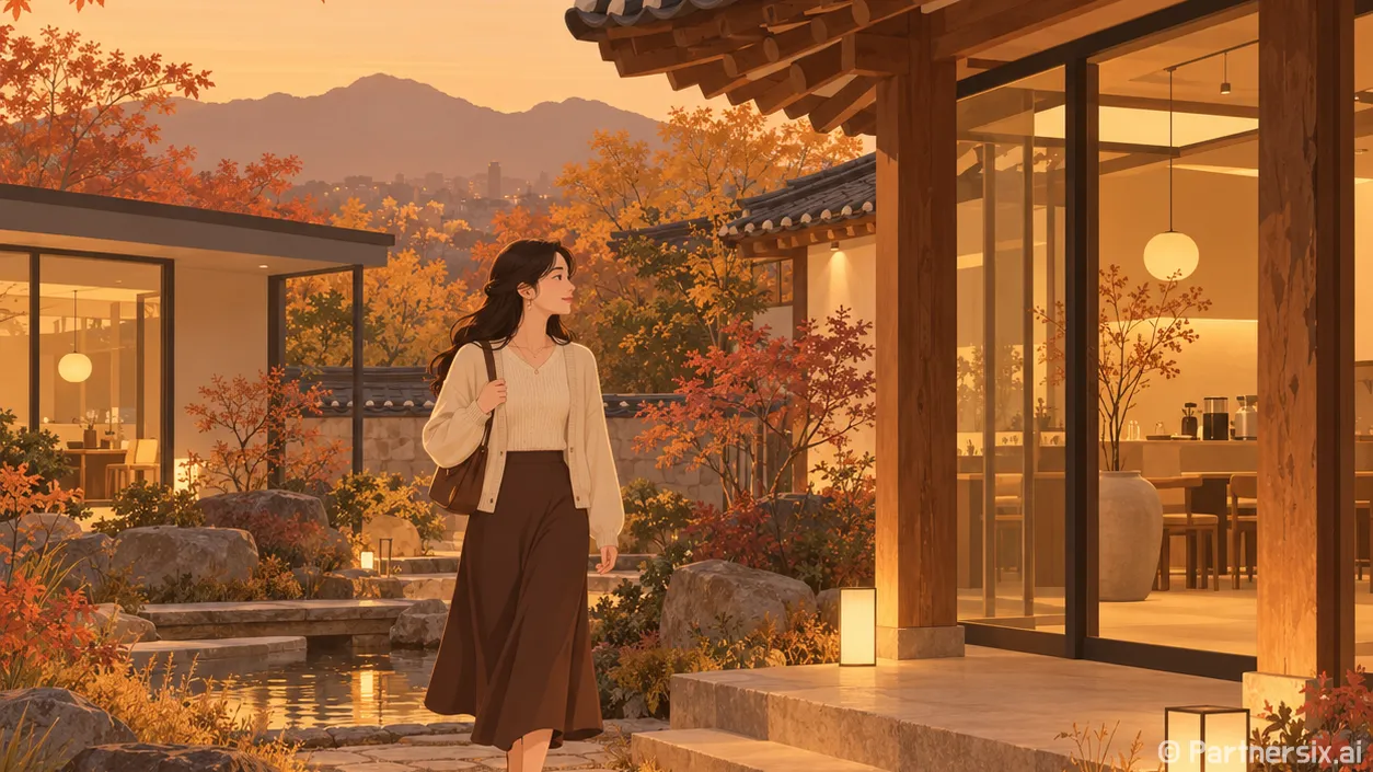한옥과 갤러리 사이…