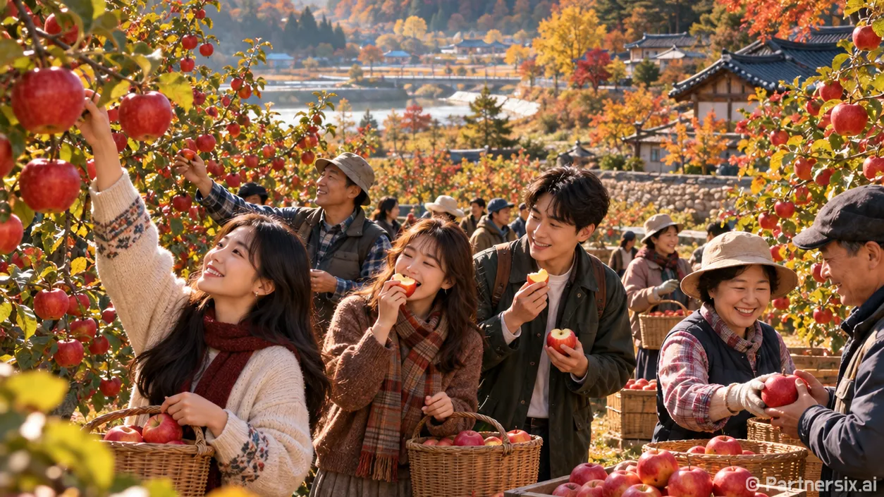 손안에서 여는 사과축제