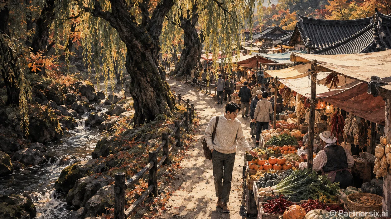 성주 숲길과 장날 한끼