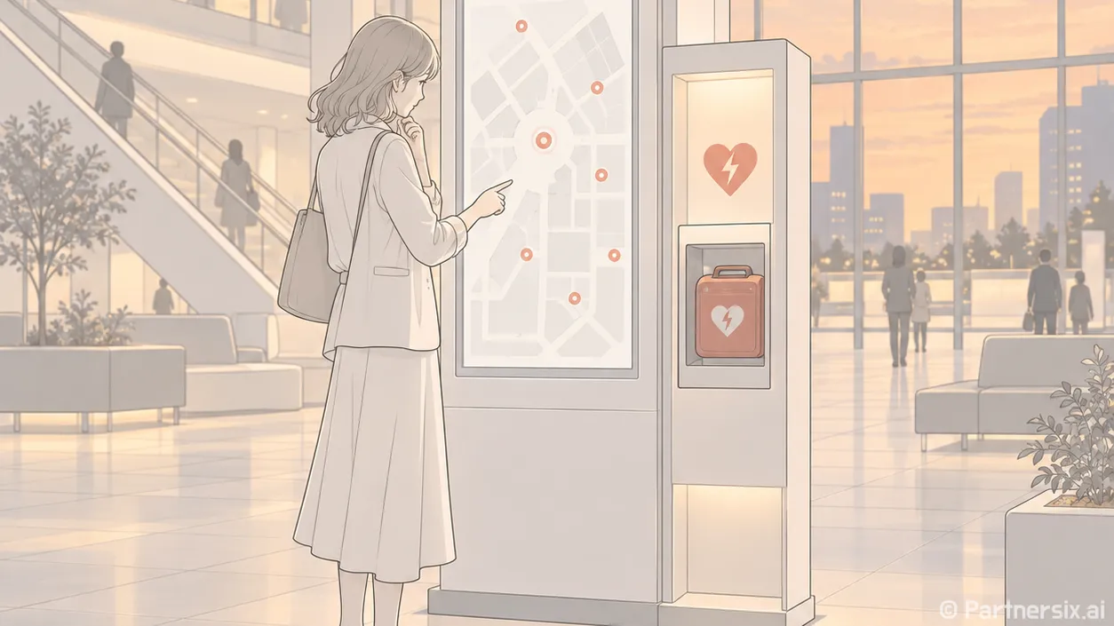 내 주변 AED 찾…