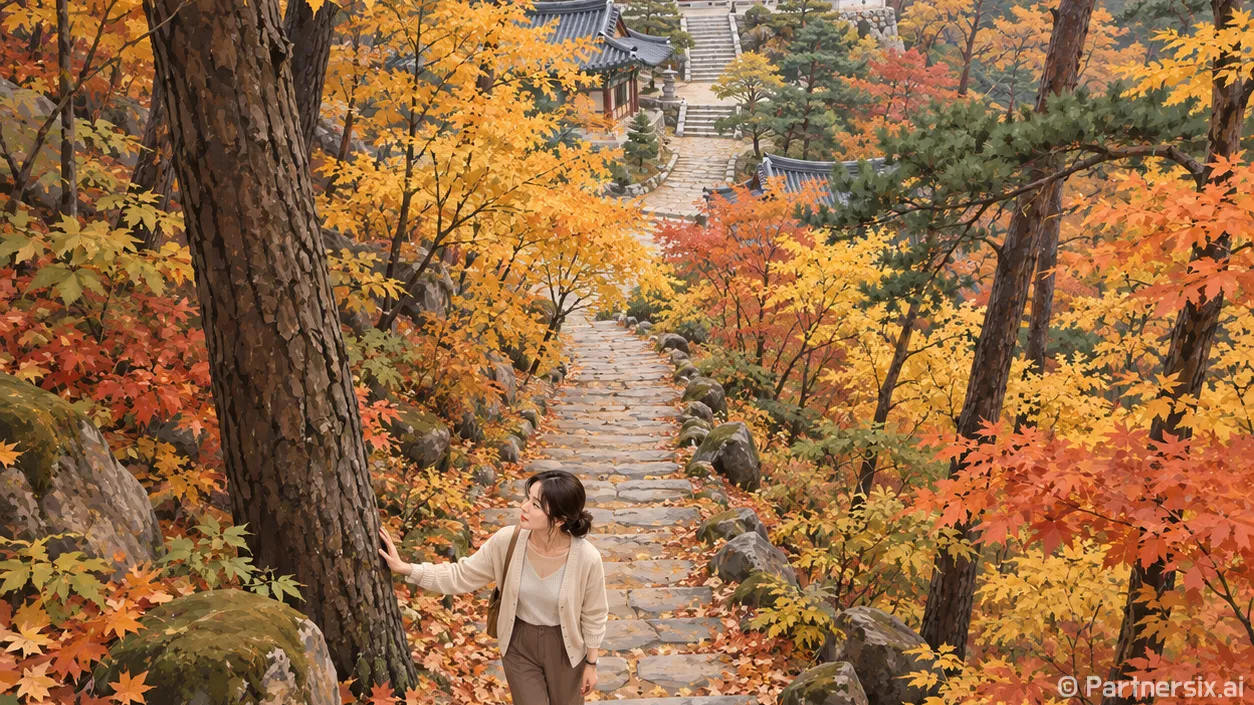 가을빛 머문 울진 불영사