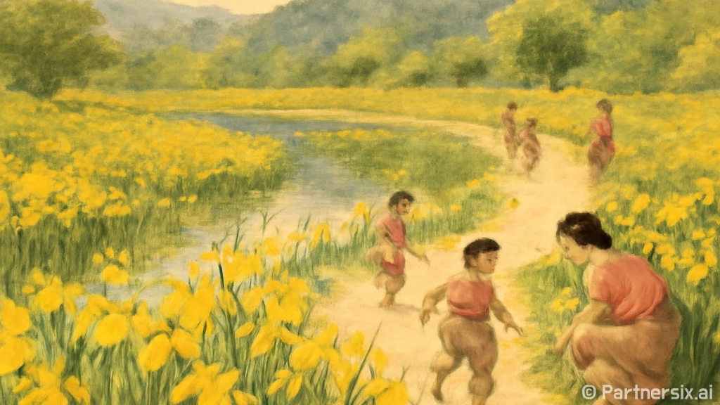 경남 거창창포원 봄…