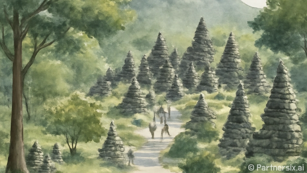 창원 팔용산 돌탑공원 숨은 비경