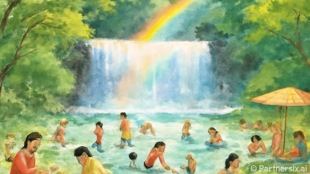 양산 무지개폭포, …