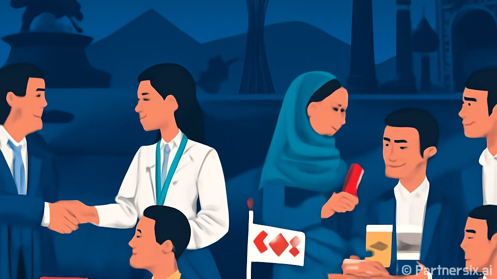 경남, 중앙아시아 …