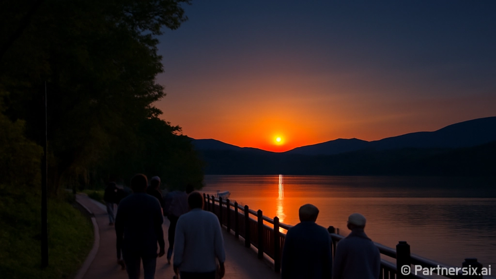 진양호 노을전망 데…