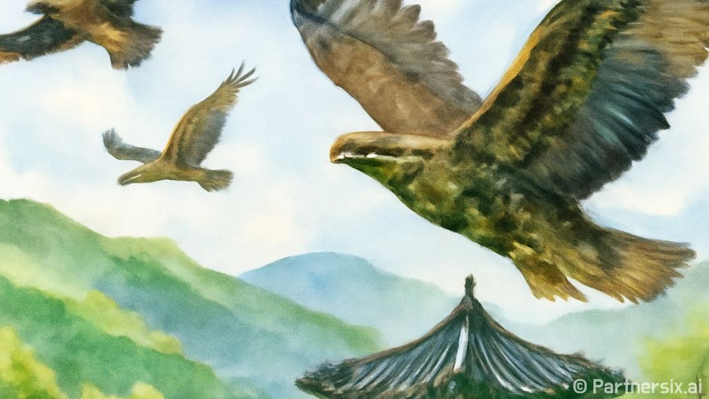 몽골서 날아온 고성…