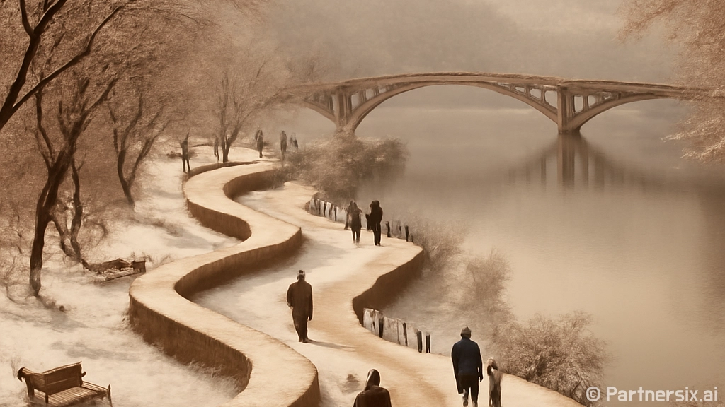 진주 금호지 겨울 …