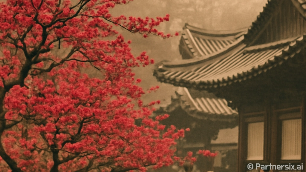 양산 통도사 홍매화…