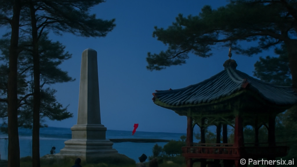 사천 노산공원, 바…