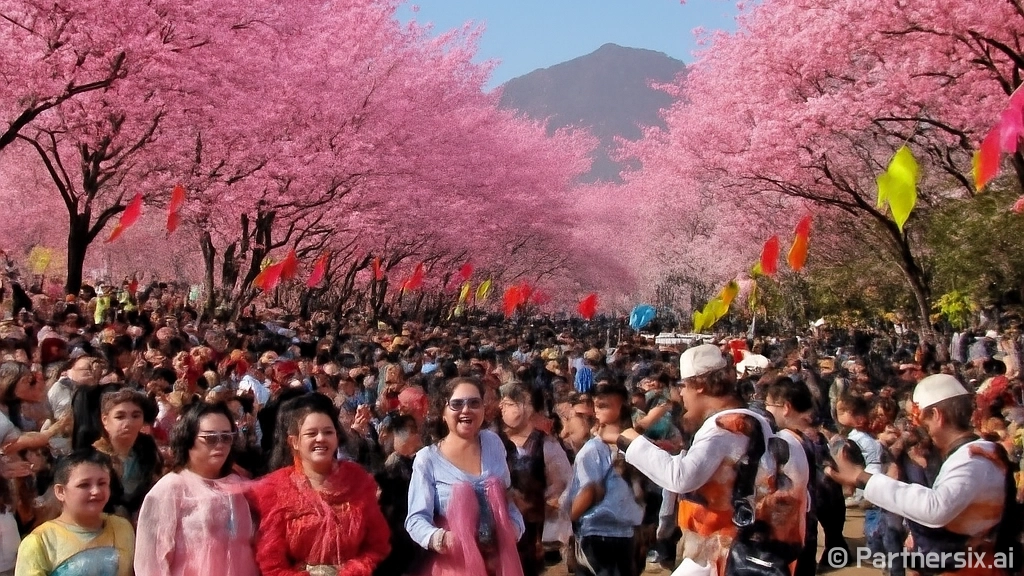 진해군항제 벚꽃축제…