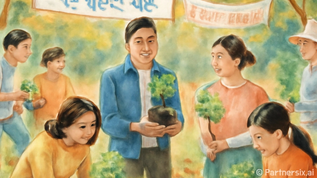 김해 연지공원서 2026 나무 나눔 행사 개최