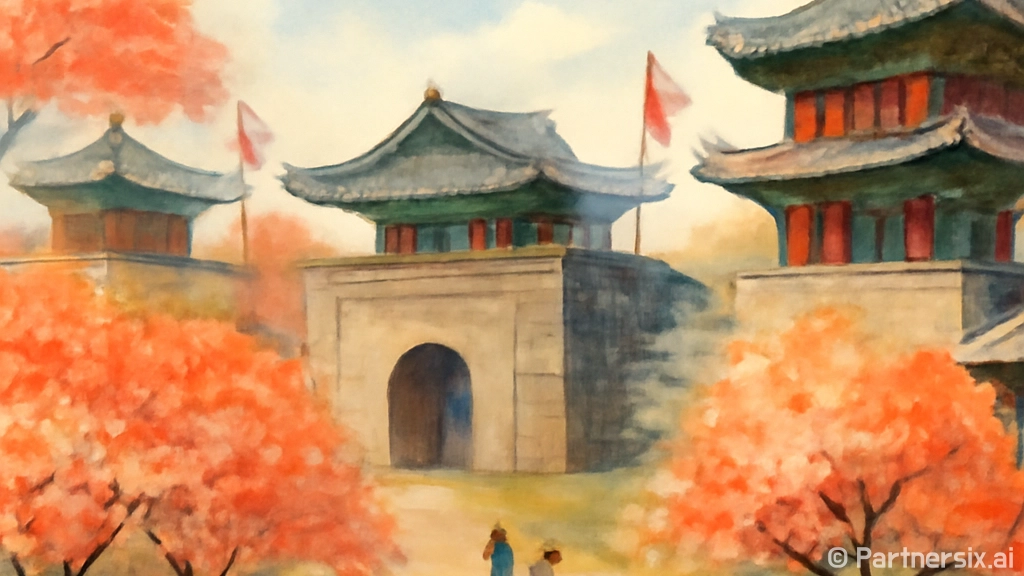 밀양읍성 벚꽃 만개…