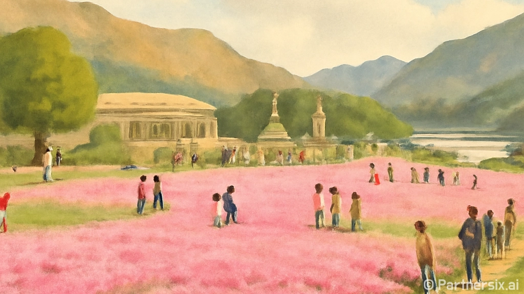 산청 꽃잔디 축제,…