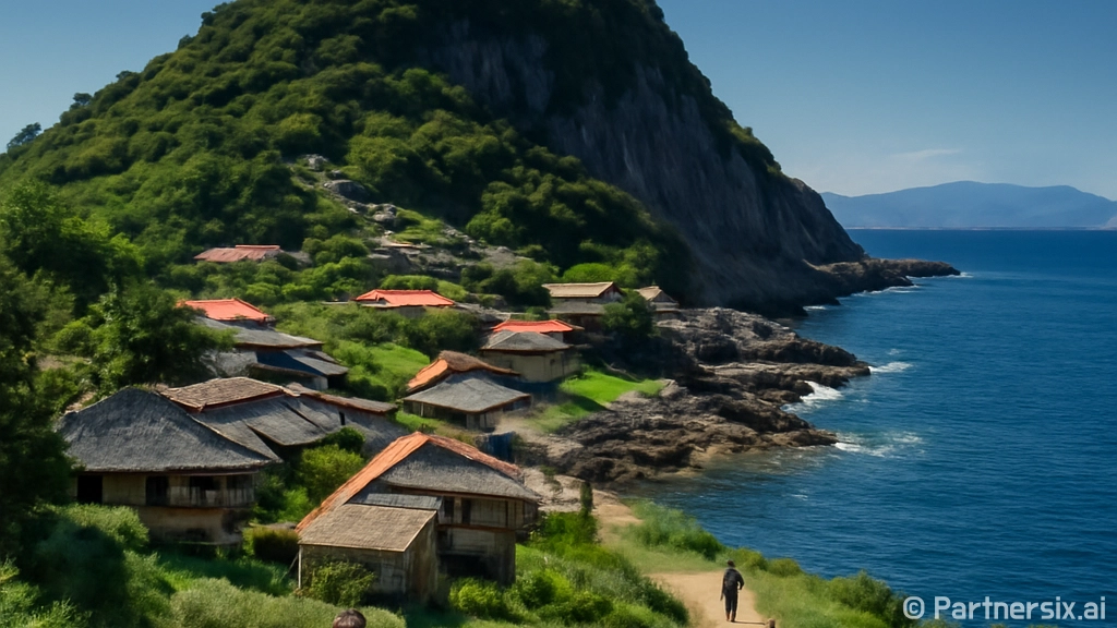 거제 이수도, 섬 …