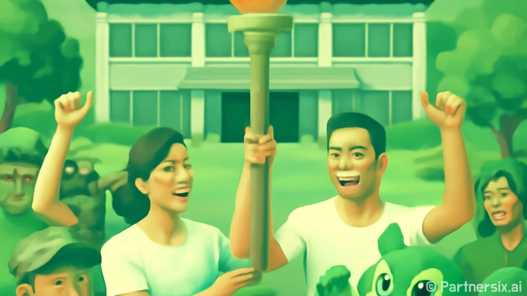 경남 체전 성화봉송…