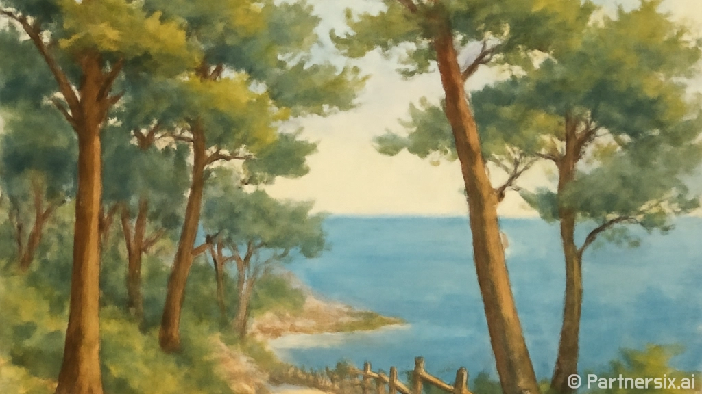 고성 솔섬, 걸어서…