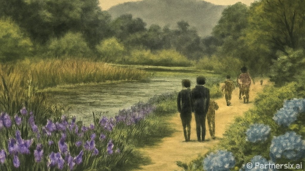 거창 창포원 5월 힐링 명소