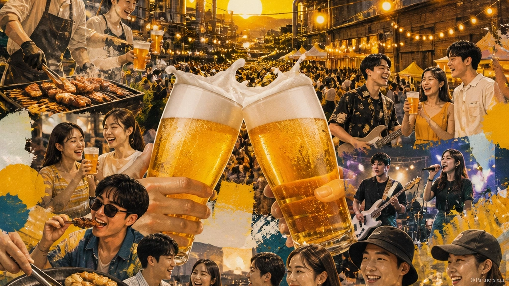 거창한 상동 맥주축제, 한여름 밤의 열기 가득