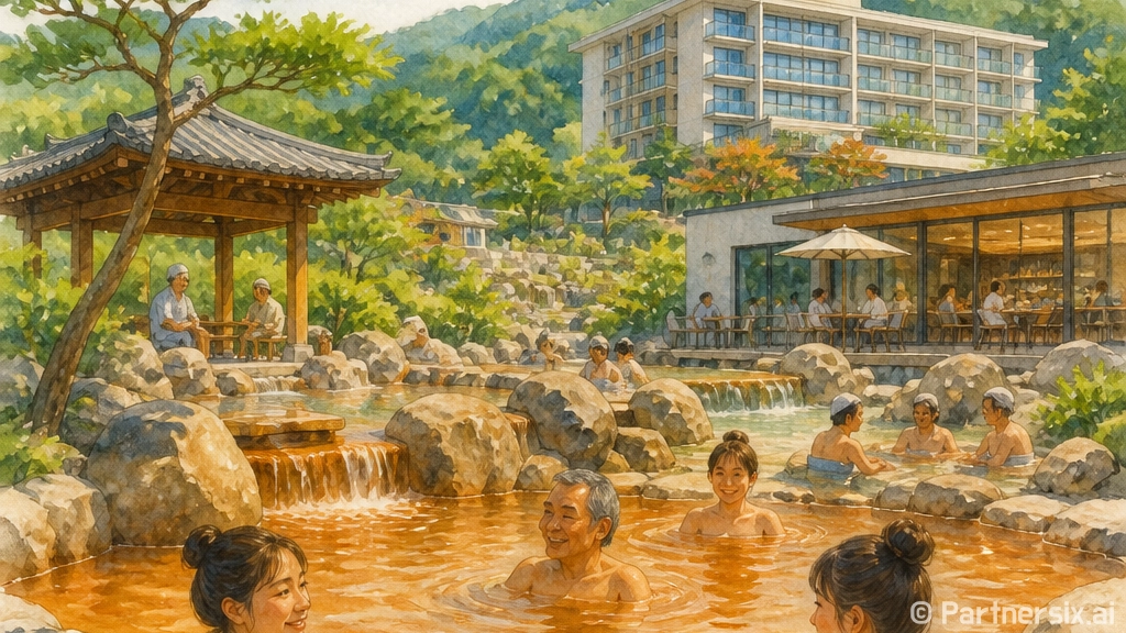 78℃ 천연 온천수로 즐기는 창녕 부곡온천