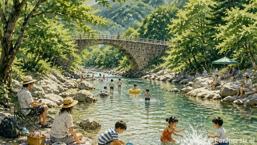 경남 하동 대성계곡, 가족 여름 피서지로 각광