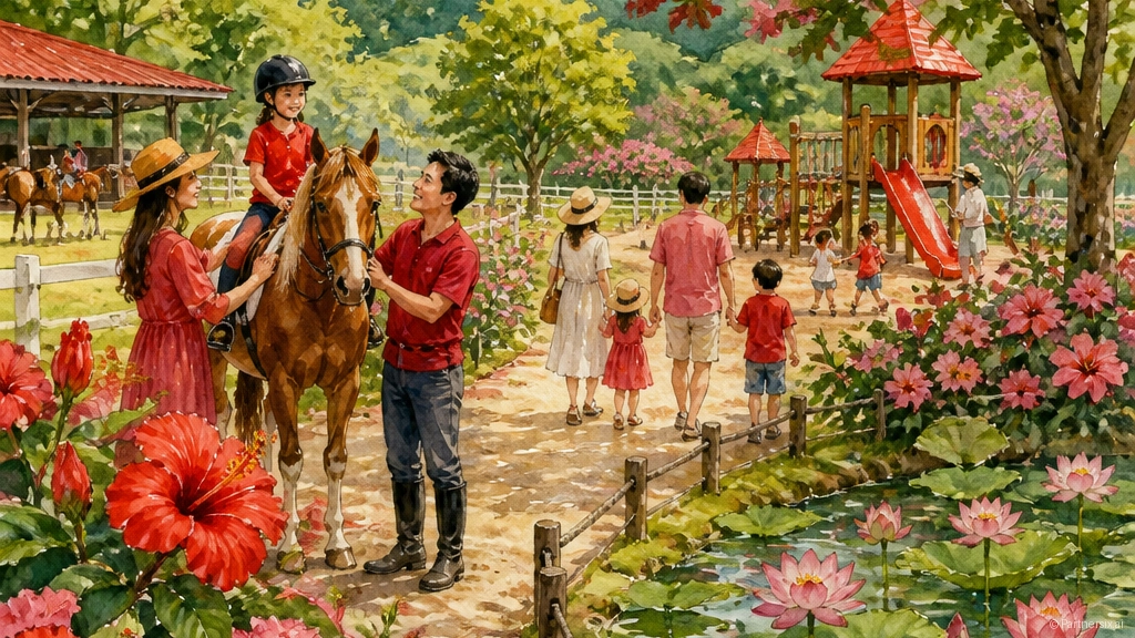 함안 승마공원, 가족과 자연 속 특별한 체험