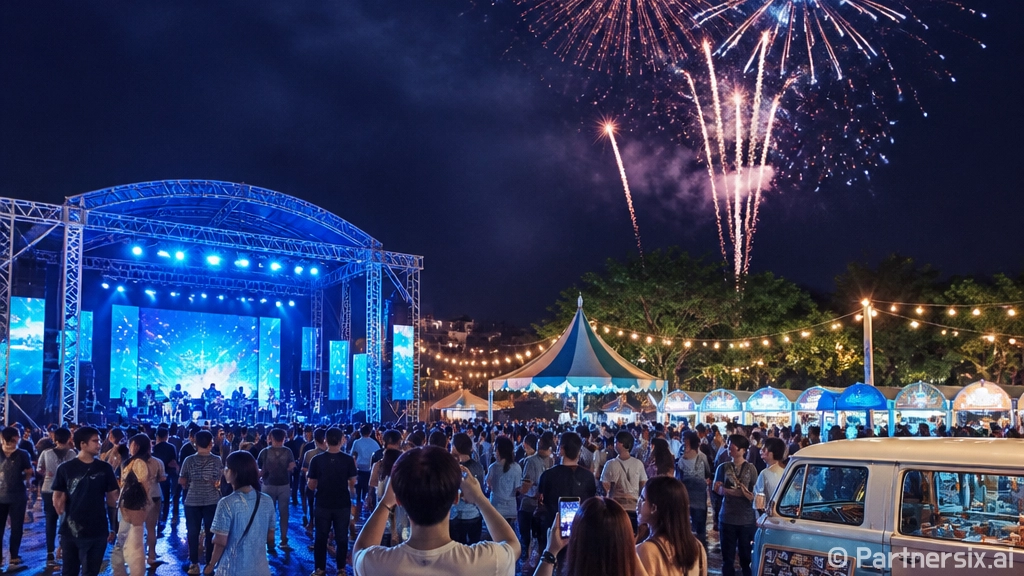 2026 ON산청 빛나는 여름밤 축제 현장