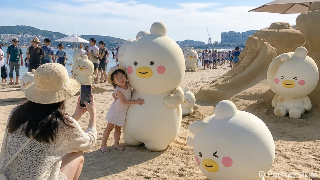 창원 해변서 끼루 이벤트로 시원한 여름 즐기기