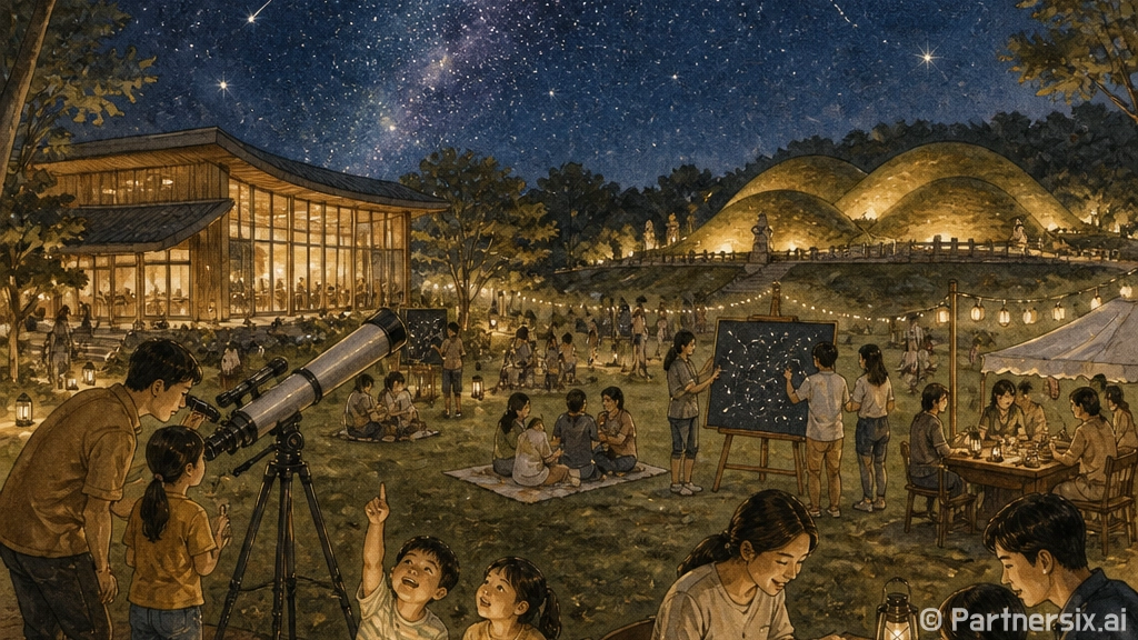 함안 말이산 별축제, 여름밤 별빛 축제의 향연