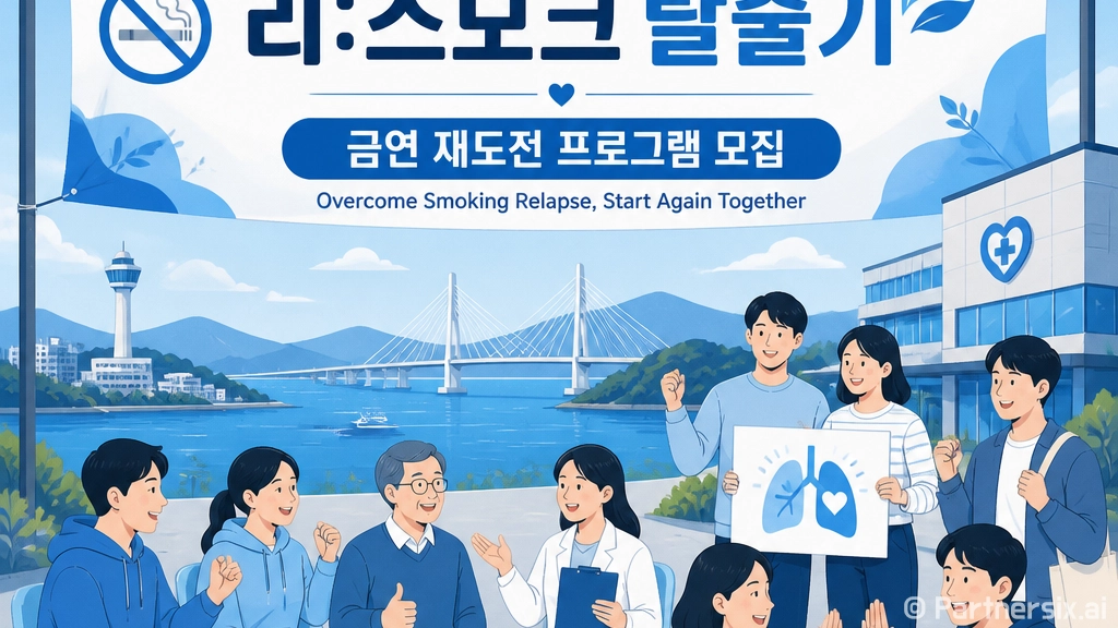 재흡연 극복, 사천시 24주 금연 재도전 프로그램