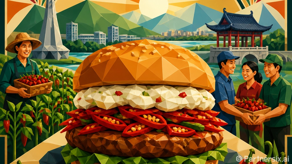 진주 고추크림치즈버거 전국 인기 재점화