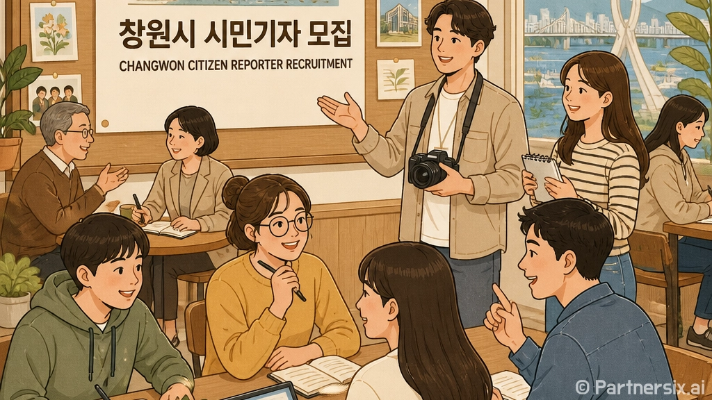 창원시, 시민기자 30명 모집해 생생한 지역 소식 전한다