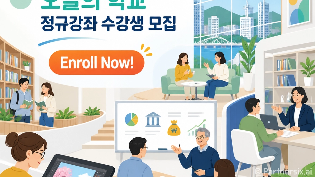창원특례시 평생학습관 오늘의 학교 수강생 모집