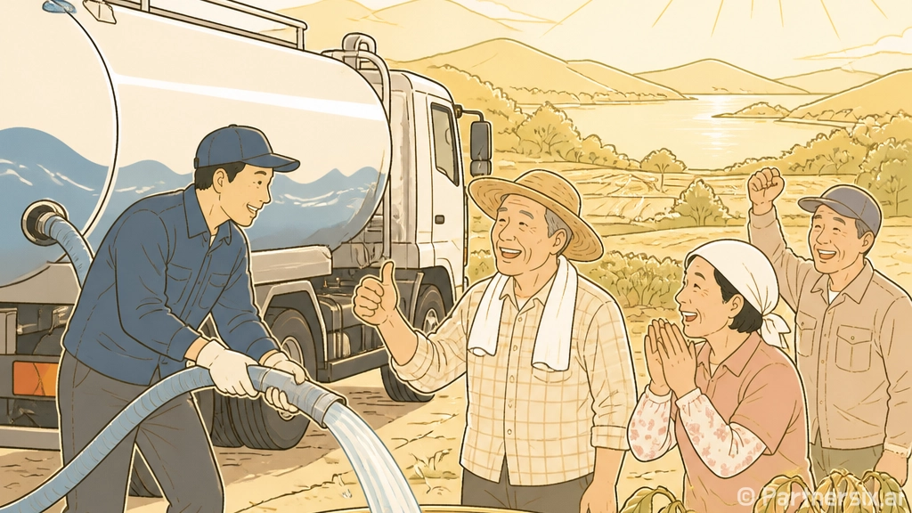 사천시, 가뭄 농업…