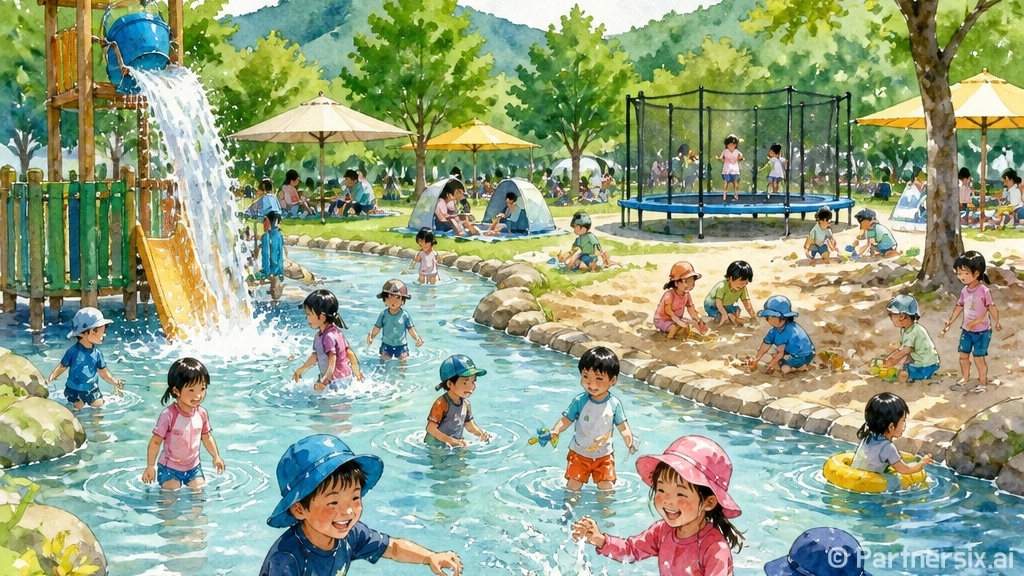 김해 무척팜크닉, 아이와 함께 즐기는 여름 물놀이 명소
