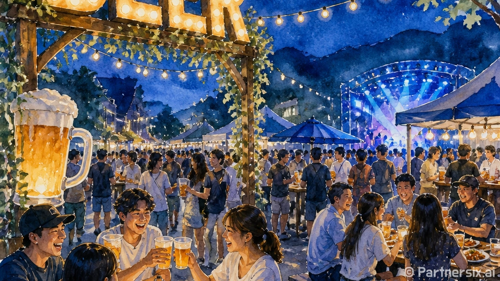 거창 상동 맥주축제 현장 생생 리포트