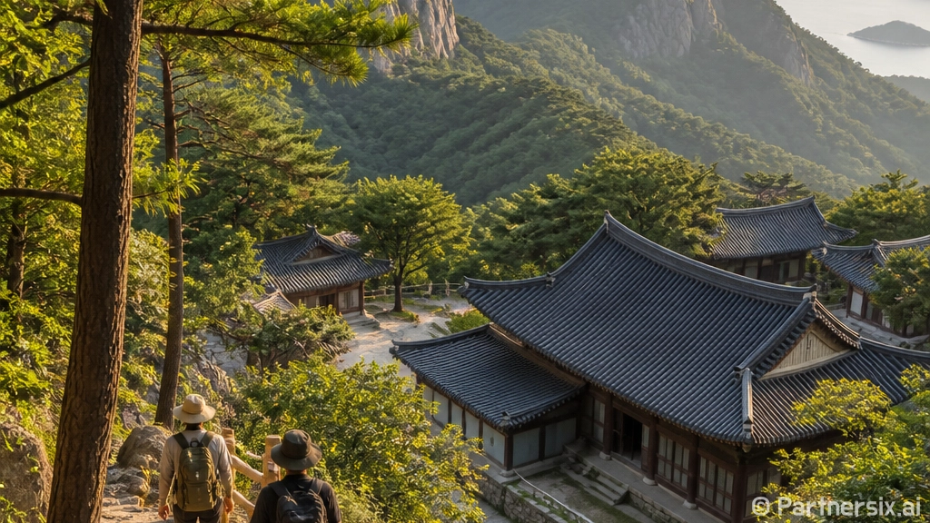 남해 호구산, 여름 아침의 청량한 산행