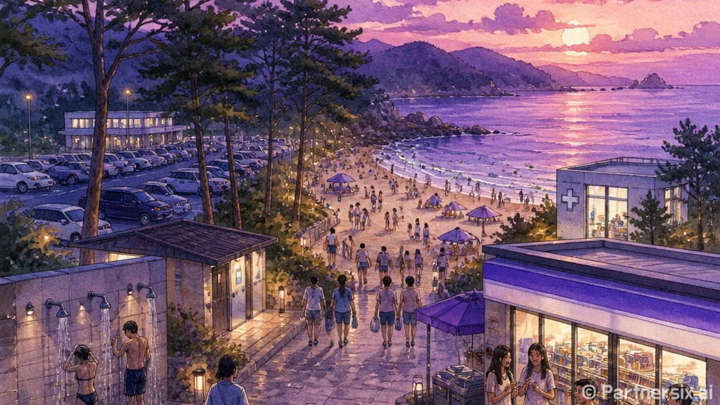 상주은모래비치 개장과 카페 잔잔 탐방기