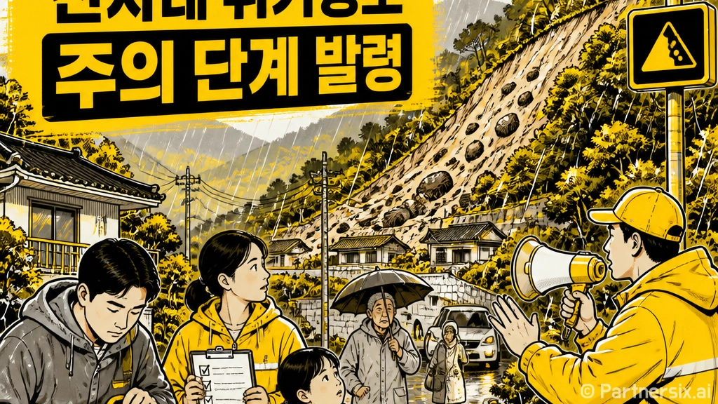 경남 산사태 위기경…