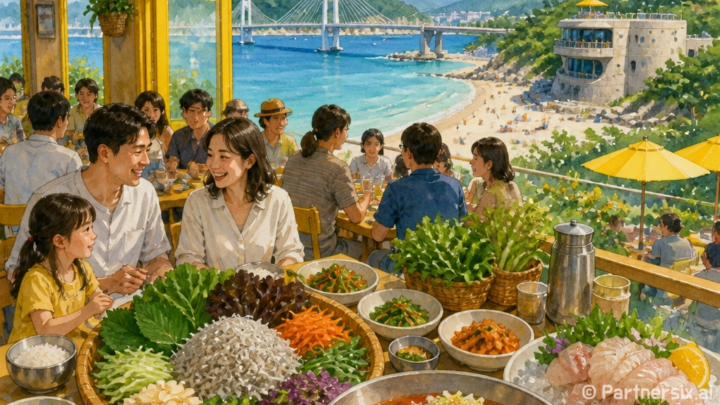 남해 맛집과 감성 …