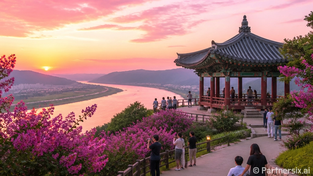 낙동강 품은 양산 임경대 힐링 명소