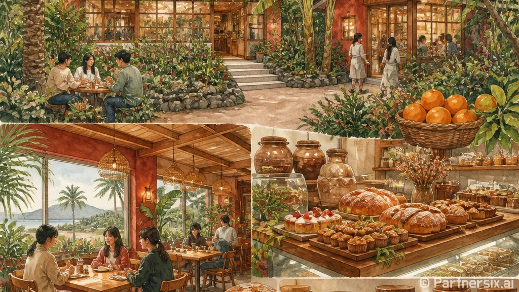 함안 아라깨비, 제주 감성 식물원 베이커리 카페