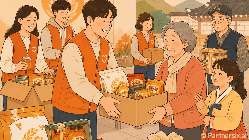 고성군, 다시추석 기부나눔운동으로 따뜻한 명절 만들기