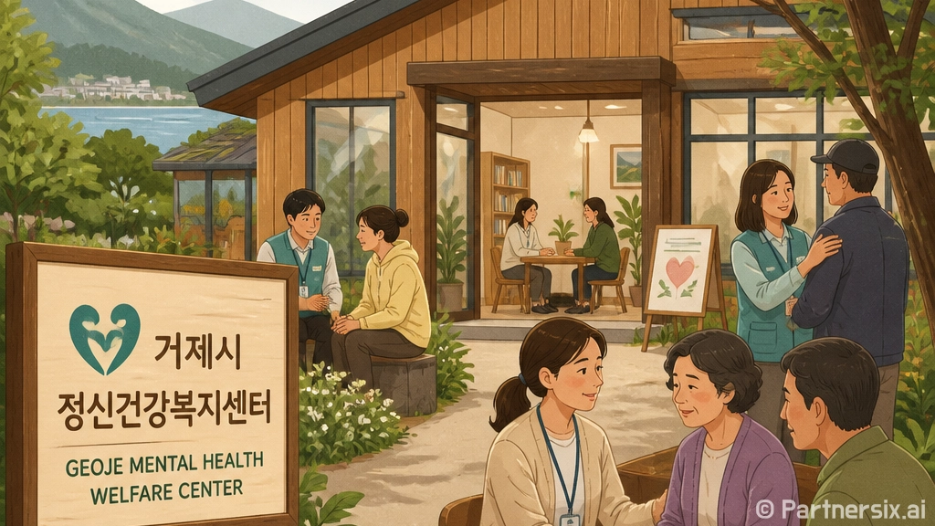 거제시, 수해 심리지원 본격 실시