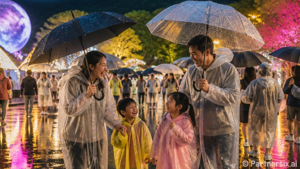 비와 함께한 지리산…