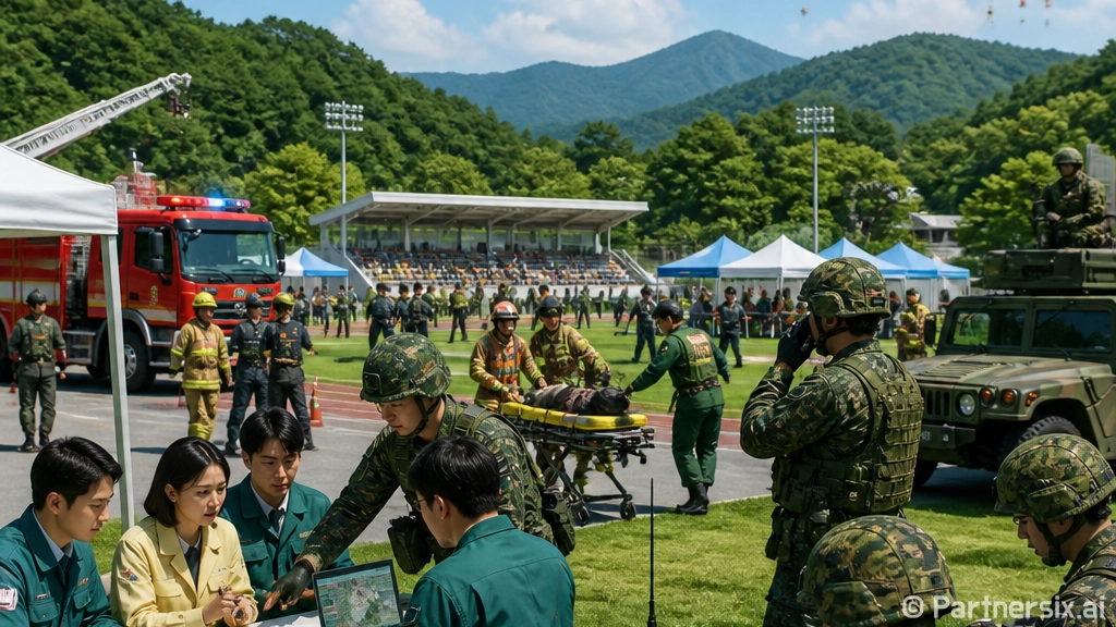 거창군 을지연습 현장, 첨단 위기 대응 점검